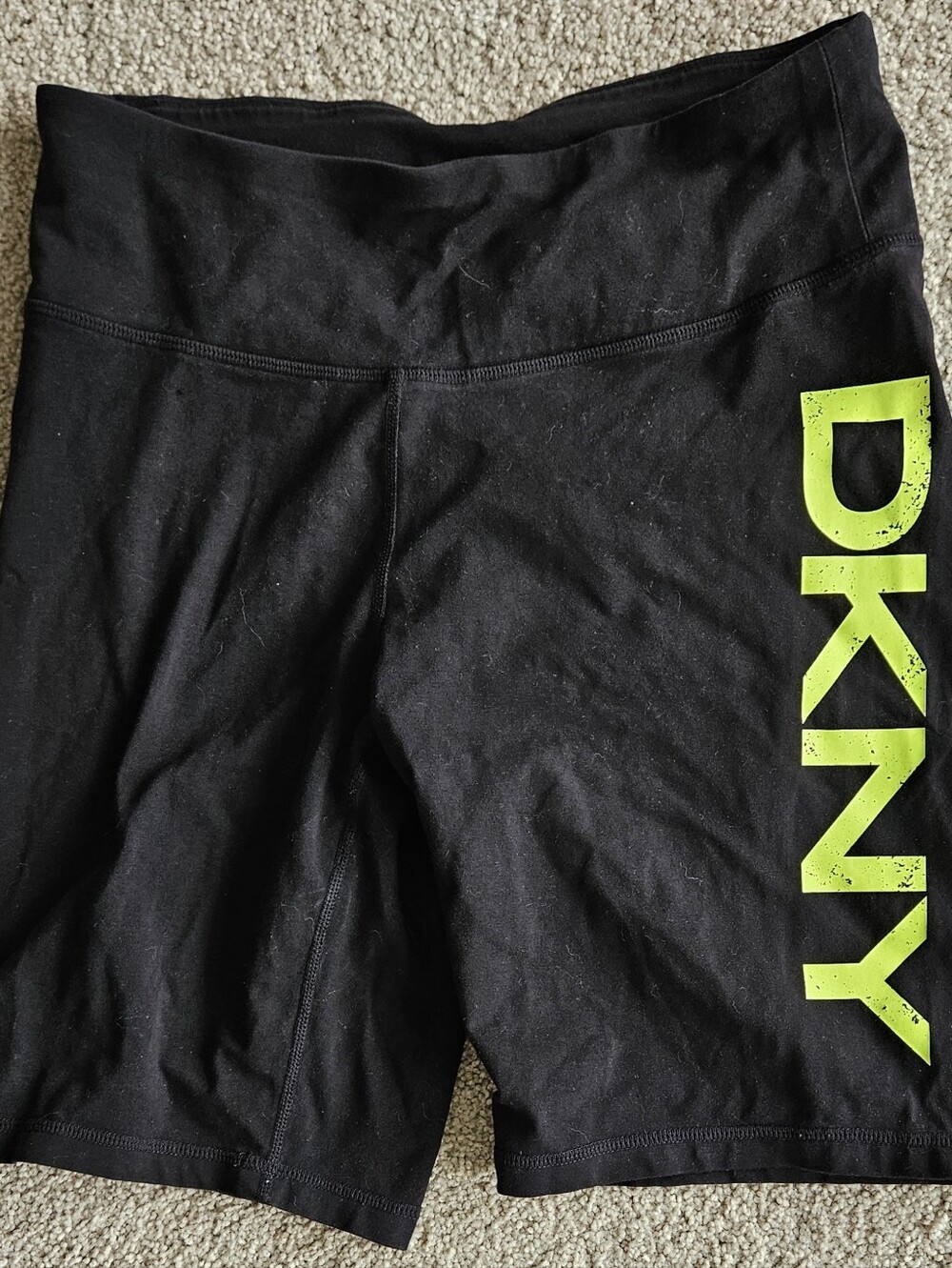 Mens DKNY Sport High Rise Waist  Biking Shorts.